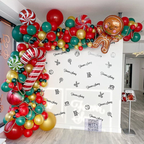 Christmas Party Balloon Arch Set