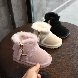 Zip Me Up Fur Soled Boots