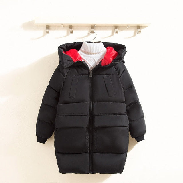 Thick Hooded Winter Cotton Jacket