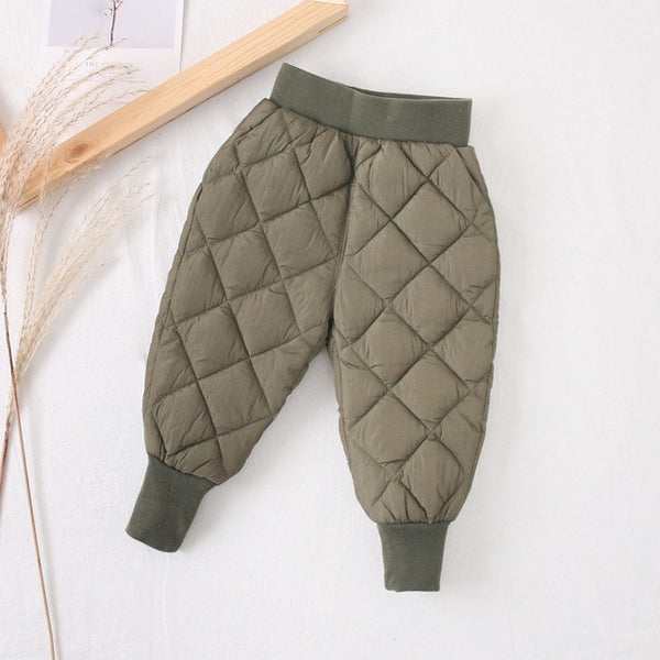 Quilted Cotton Trousers