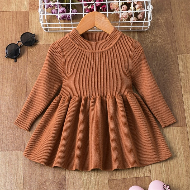 Knitt Long Sleeve Sweater Dress