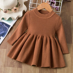 Knitt Long Sleeve Sweater Dress