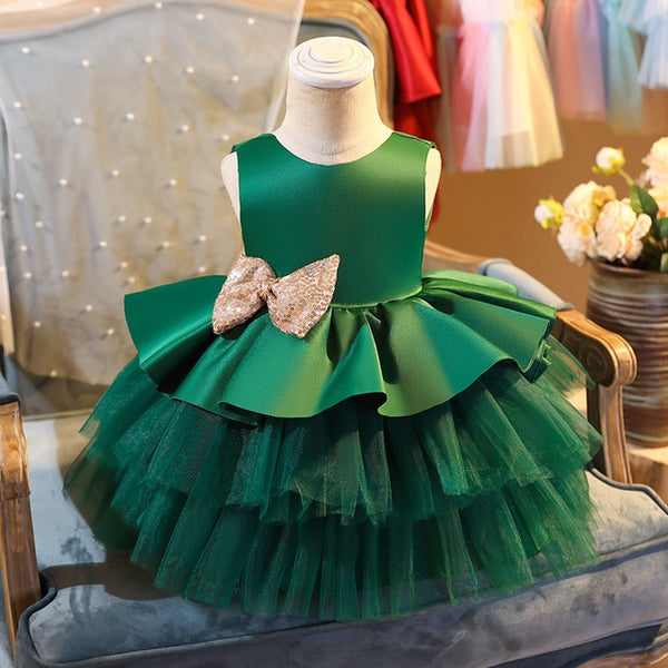 Girls Elegant Couture Dress