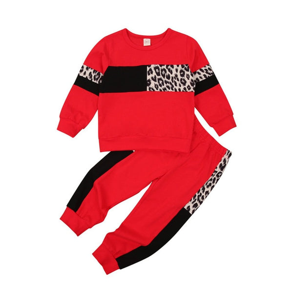Leopard Solid Tracksuit