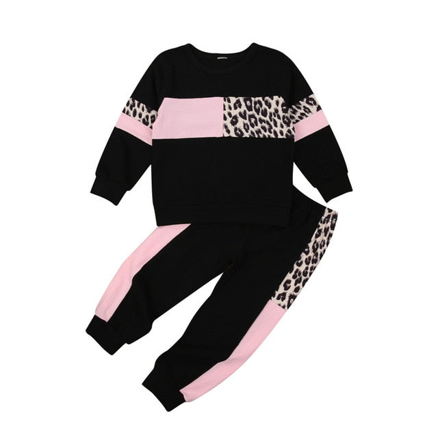 Leopard Solid Tracksuit