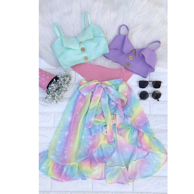 Pastel Fairy Skirt Set