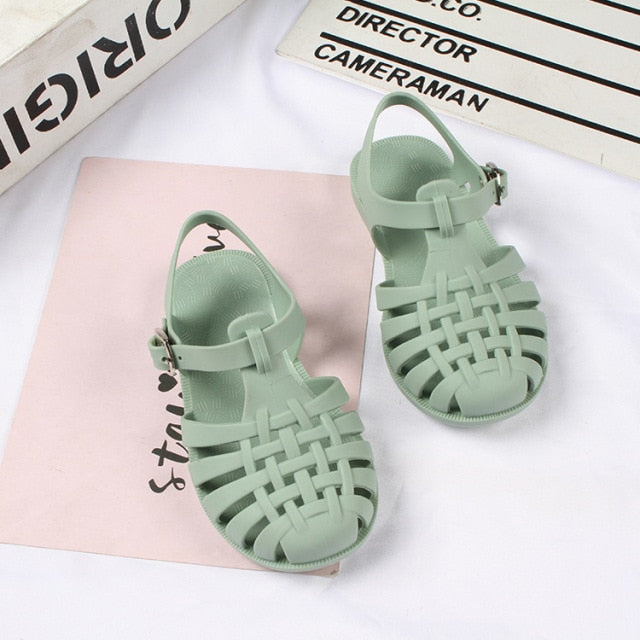 Addy Woven Jelly Sandals