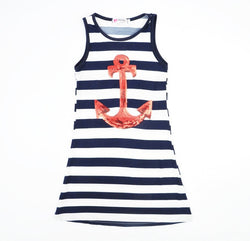 Matching Mother and Daughter Anchor Dress - The Childrens Firm