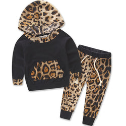 Leopard Hoodie Set - The Childrens Firm