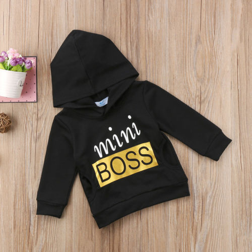 Mini Boss Hoodie - The Childrens Firm