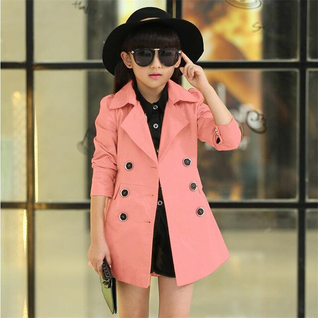 Girls Trench Coats - The Childrens Firm