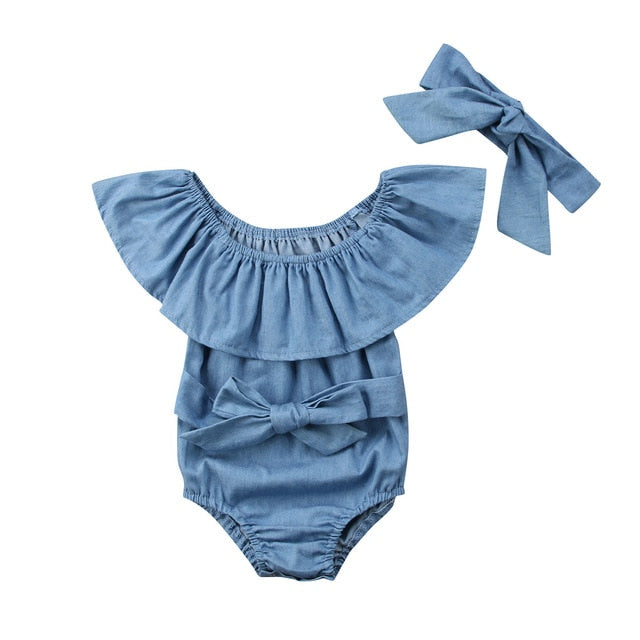 Oh Baby Bowknot Bodysuit - The Childrens Firm