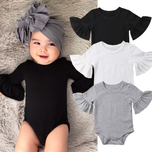 Cute Baby GirlShort Sleeve Ruffle Top - The Childrens Firm