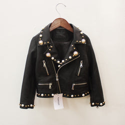 Pearl Leather Jacket - The Childrens Firm