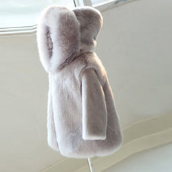 Plush Faux Fur Winter Coat