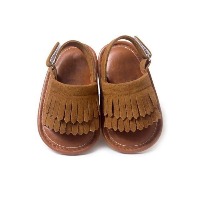Baby Tasseled' Sandals - The Childrens Firm
