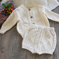 Baby Kit Sweater & Shorts Set - The Childrens Firm