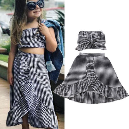 Checkered Trendy 2PC - The Childrens Firm