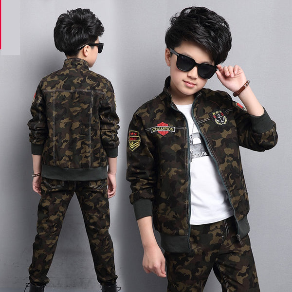 Camo Jacket &Pants Set - The Childrens Firm