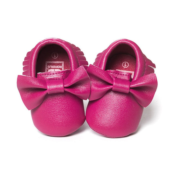 Handmade Soft Bottom Moccasins with Tassels - The Childrens Firm