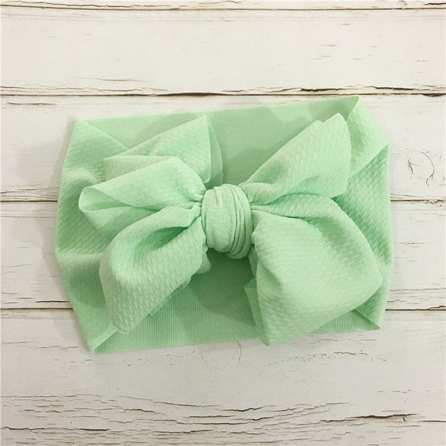Adjustable Baby Girl Huge Bow Headband - The Childrens Firm