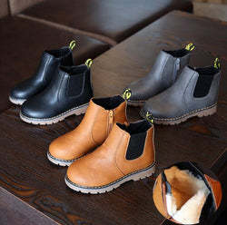 Fashion Faux leather Warm Boots - The Childrens Firm