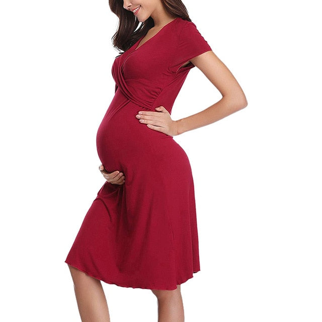 Super Casual Maternity Dress - The Childrens Firm