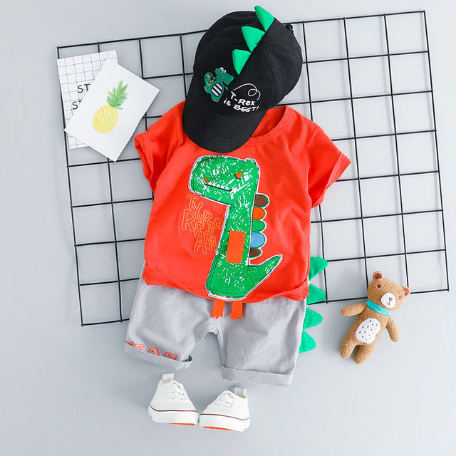 Baby Boy Top& Bottoms 2pcs/Set - The Childrens Firm