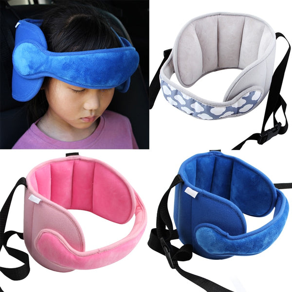 Adjustable Car Seat Head Support  Pillow Neck Protection Safety - The Childrens Firm