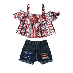Halter Fourth Of July Set - The Childrens Firm