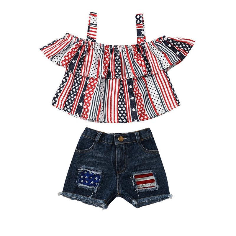 Halter Fourth Of July Set - The Childrens Firm