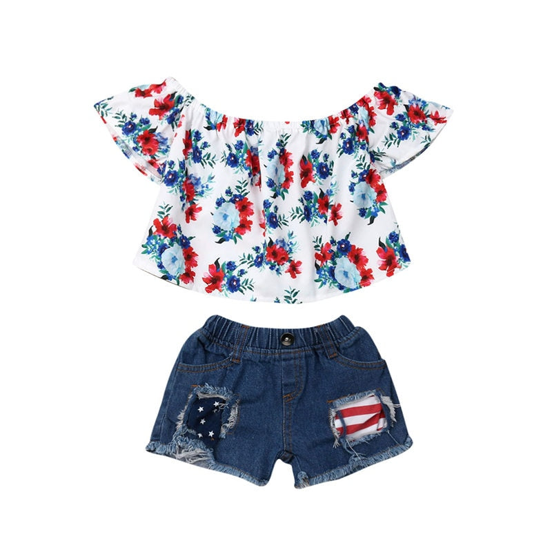 Fourth of July Shorts Set - The Childrens Firm